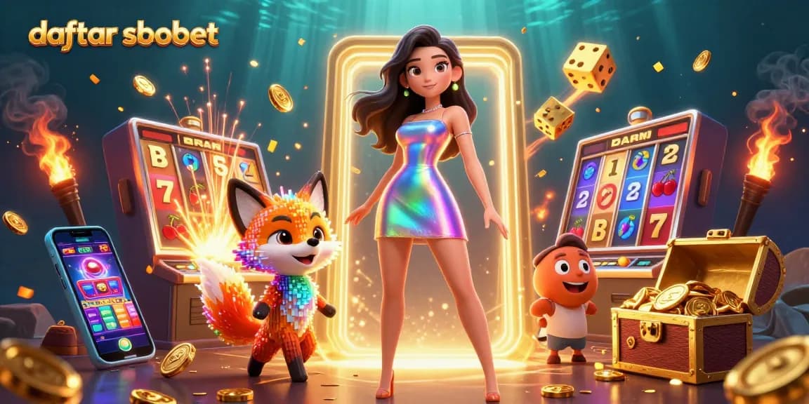 Engage in dynamic daftar sbobet gaming experiences with colorful visuals and exciting jackpot action.