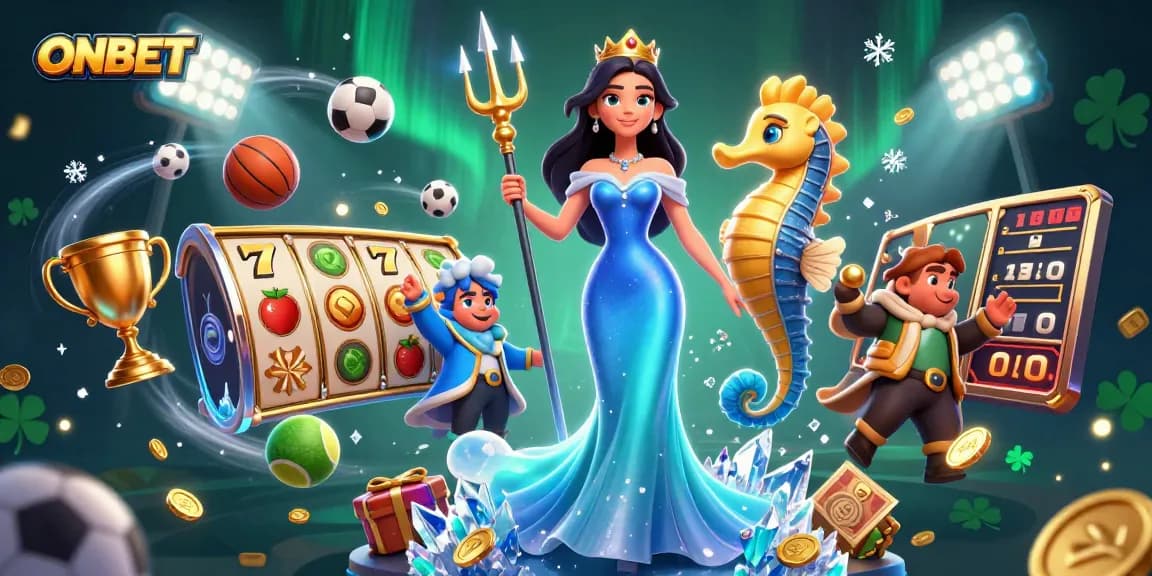 Join the excitement at ONBET with vibrant casino elements and dynamic gaming action.