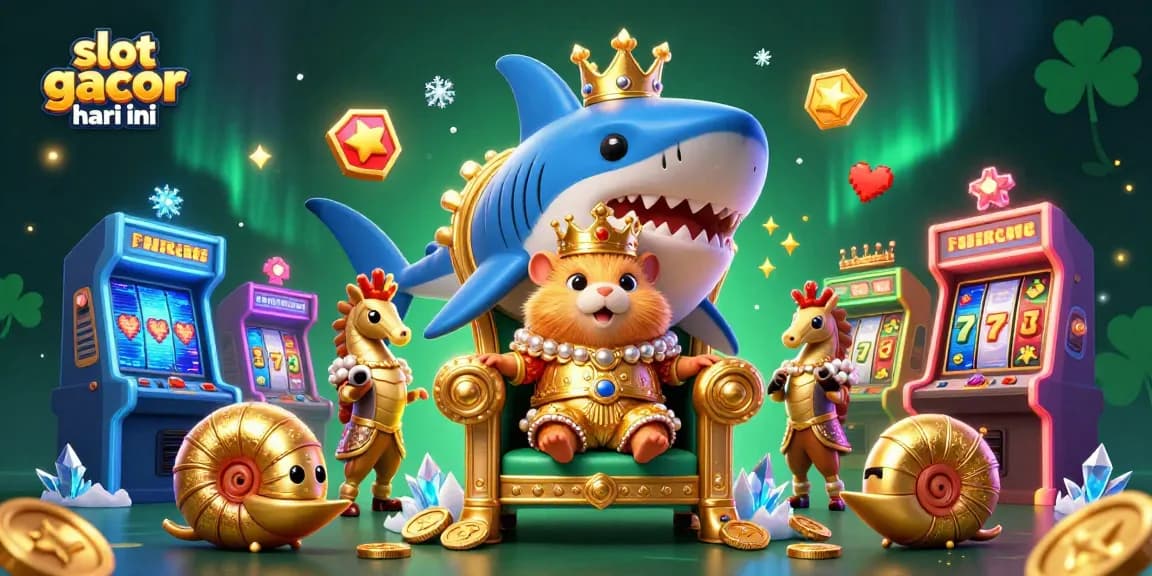 Engage in vibrant gameplay with slot gacor hari ini featuring a hamster king and dynamic gaming elements.