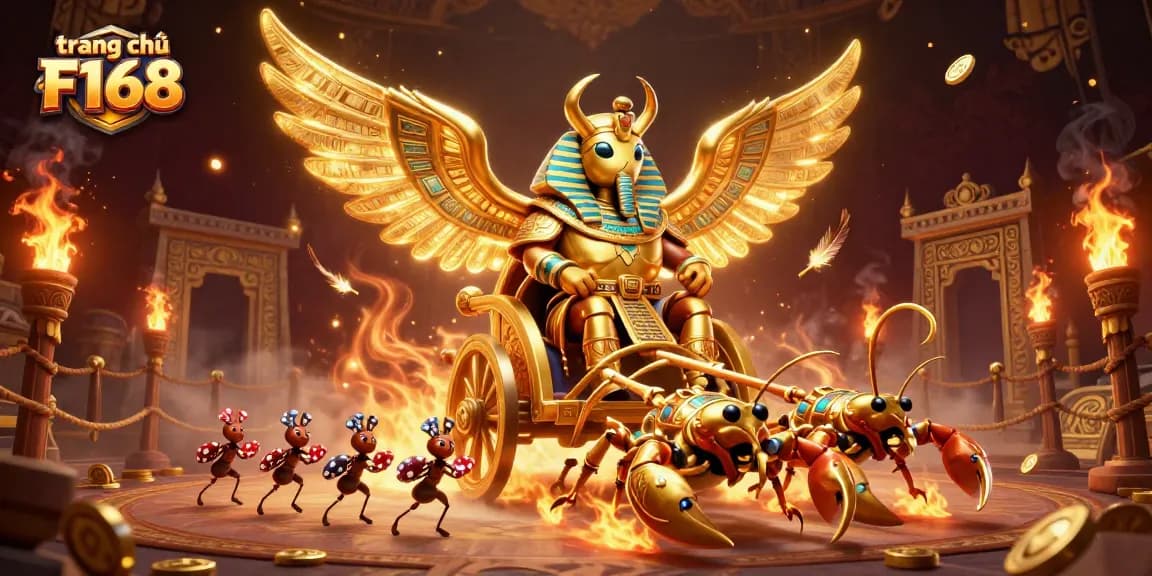 Experience winning opportunities at trang chủ F168 with dynamic illustrations of epic gaming battles and vibrant casino excitement.