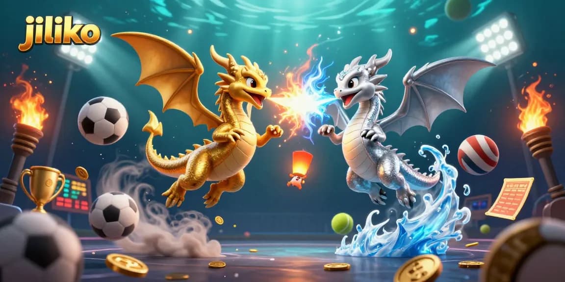 Experience thrilling gameplay with jiliko in this vibrant casino-themed 3D illustration.