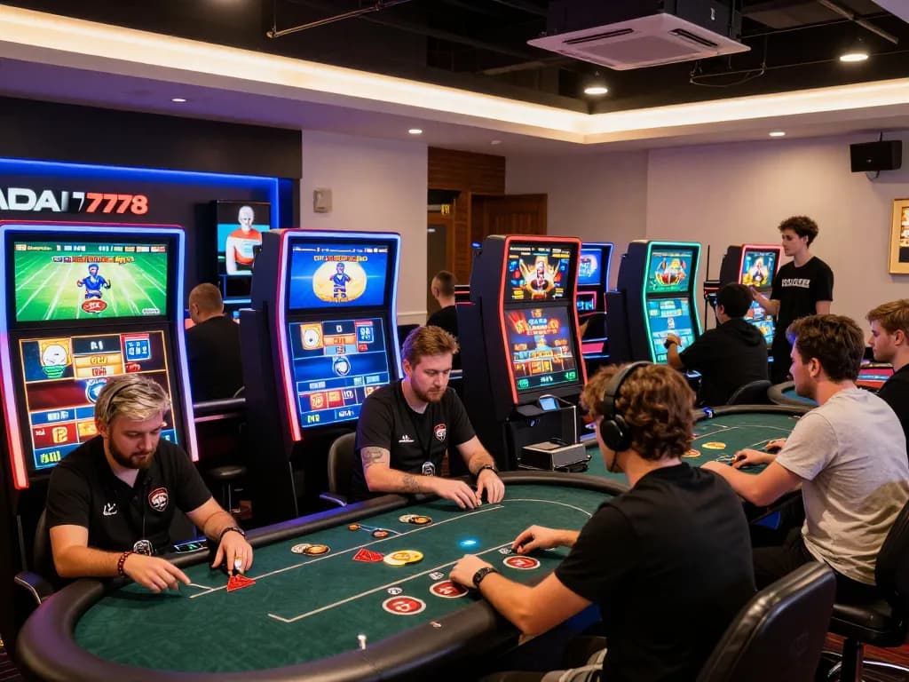 KADAL778 gaming platform showcasing players enjoying multiple games in a vibrant environment