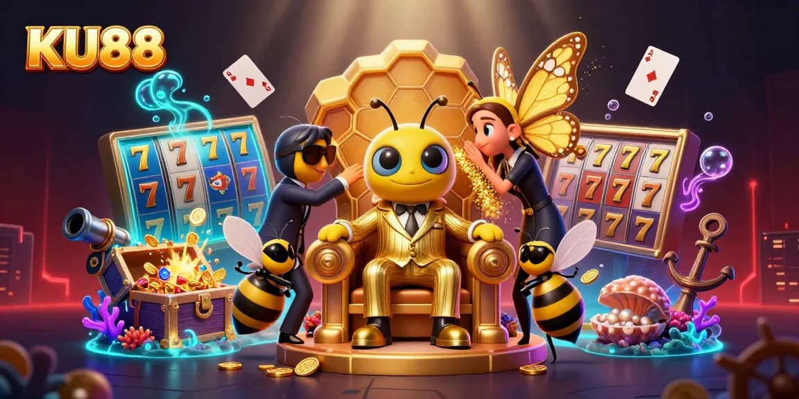 Experience thrilling gameplay at KU88 with stunning slot machines and vibrant casino elements.