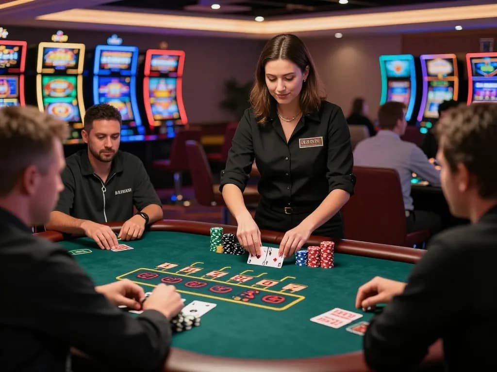 Toto8 link alternatif provides an exciting live blackjack experience with players immersed in high-stakes action
