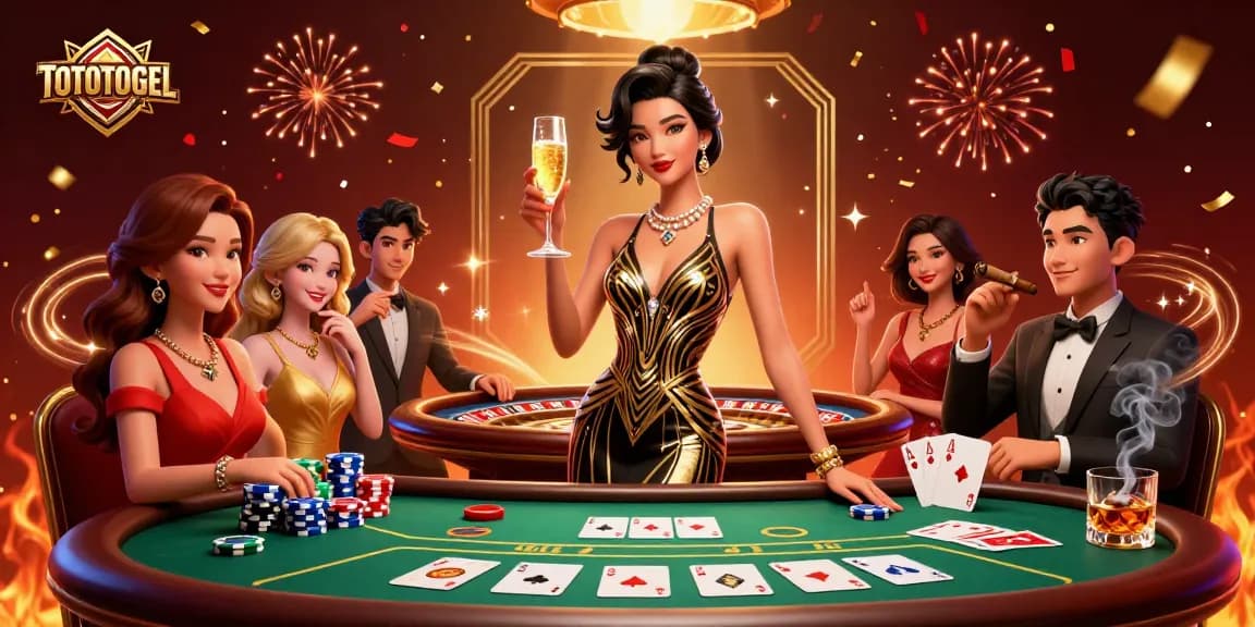 Win big with TOTOTOGEL while enjoying a glamorous casino atmosphere.