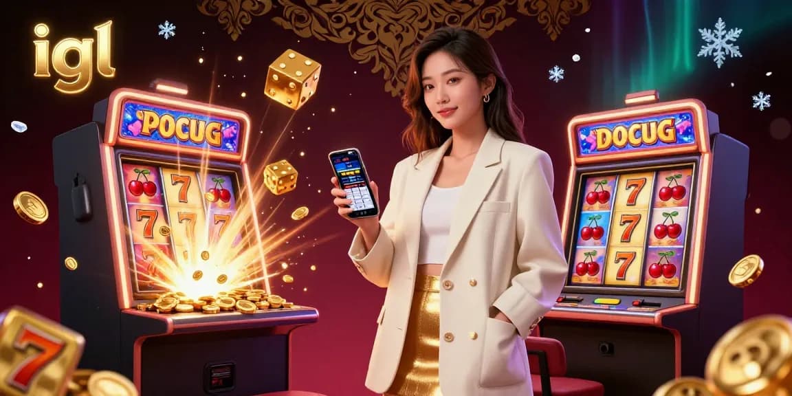 Engage with igl's thrilling sports betting experience, depicted in a vibrant digital 3D casino scene.