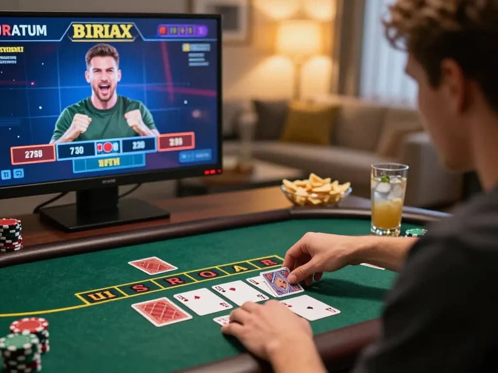 Join the excitement of the LGOGOAL online blackjack table with real-time virtual gameplay experience.