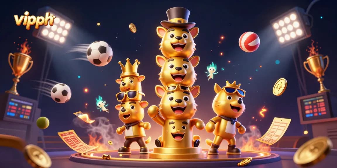 Experience thrilling sports actions with vipph featuring dynamic sports elements and engaging game characters.