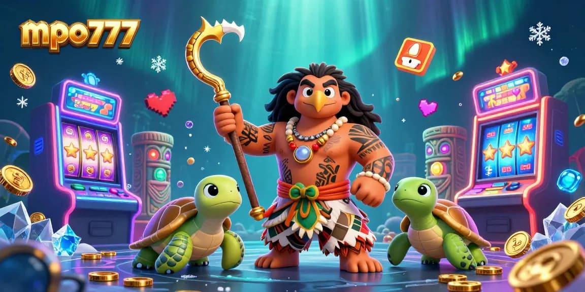 Experience the thrilling world of mpo777 as you spin slot reels with magical creatures!