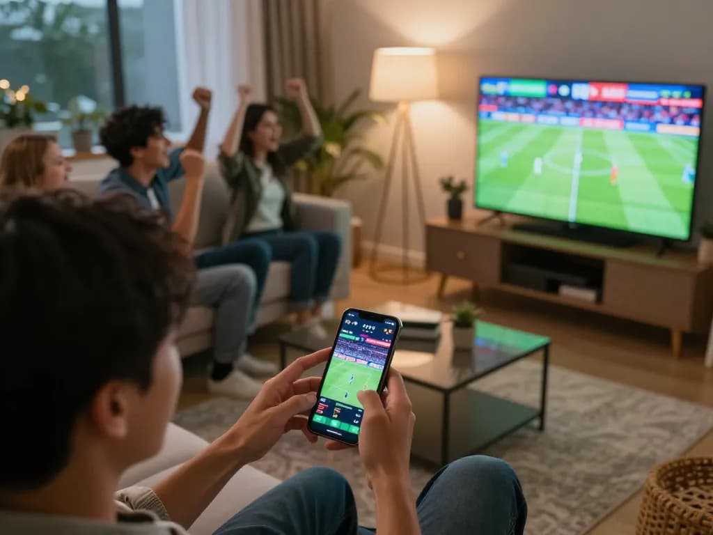 Engaging sports betting experience with tylebongda on smartphone during live match