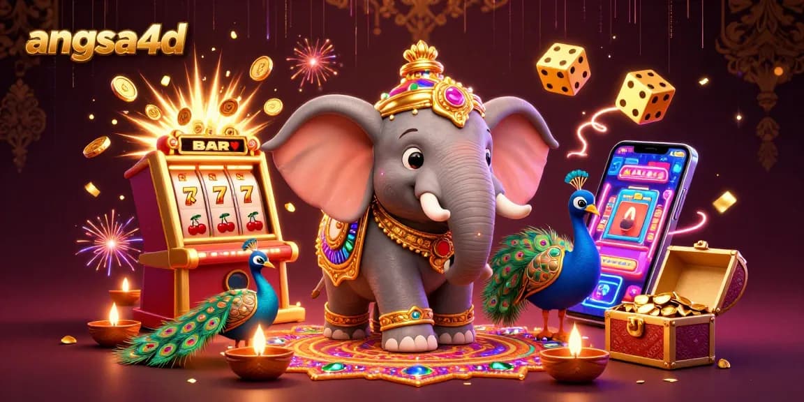 Spin and win on angsa4d with vibrant 3D slots and jackpot excitement!