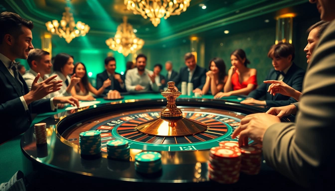 Experience the exhilaration of the trang chủ thabet casino with poker chips and roulette tables.