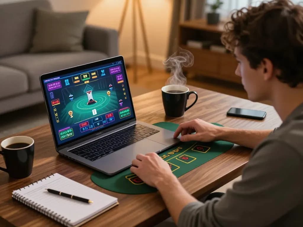 Experience engaging blackjack gameplay on NEGO77 from the comfort of home, with a strategic approach.
