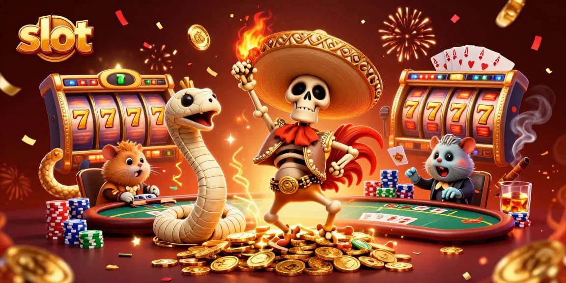 Menangkan slot dengan karakter kartun di kasino digital yang meriah