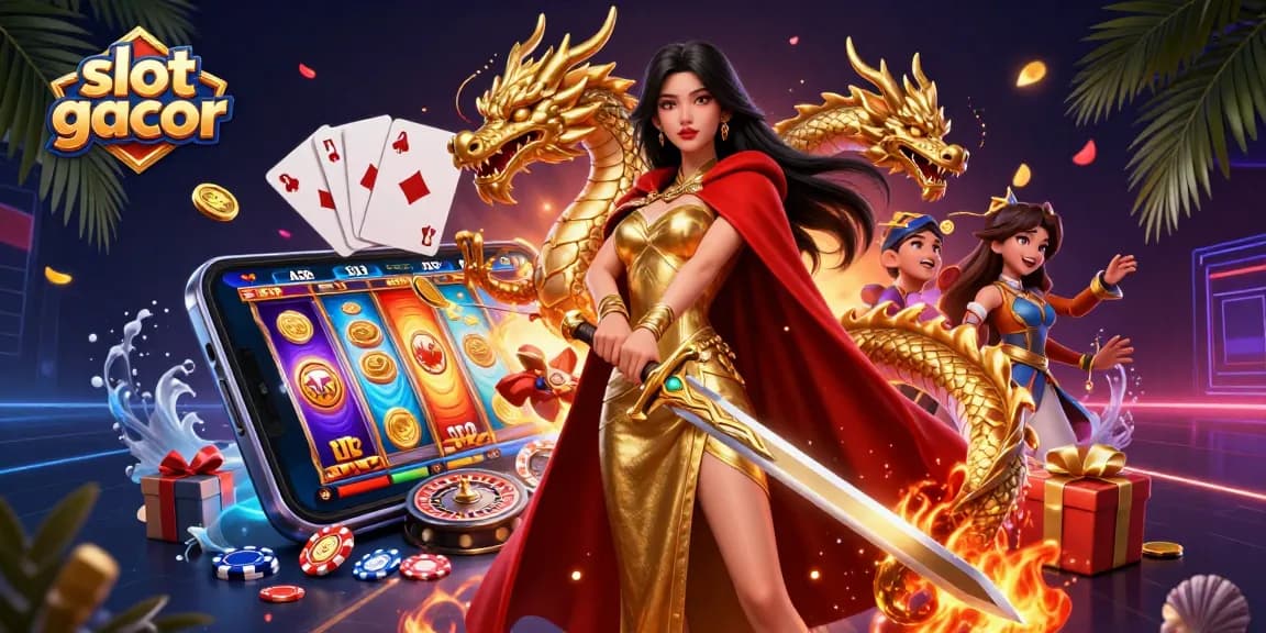 Experience the thrill of slot gacor with vibrant game elements and dynamic visuals.