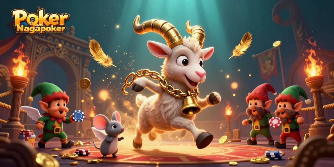 Engage in a thrilling Poker Online Uang Asli Nagapoker scene with charming characters and intense action.