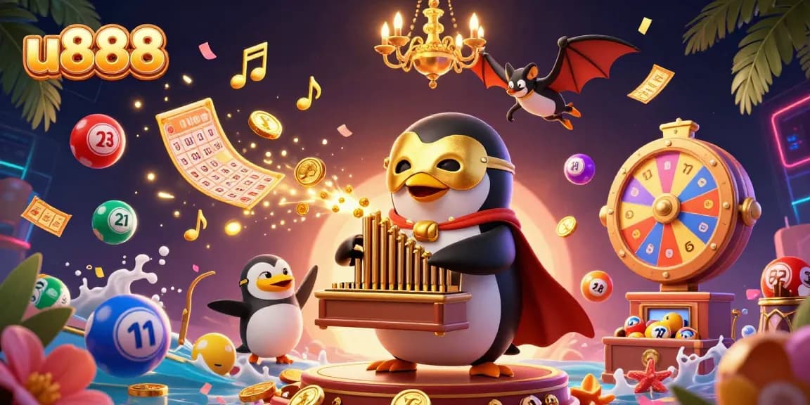 Experience thrilling gaming adventures with u888, featuring vibrant characters and dynamic casino elements.