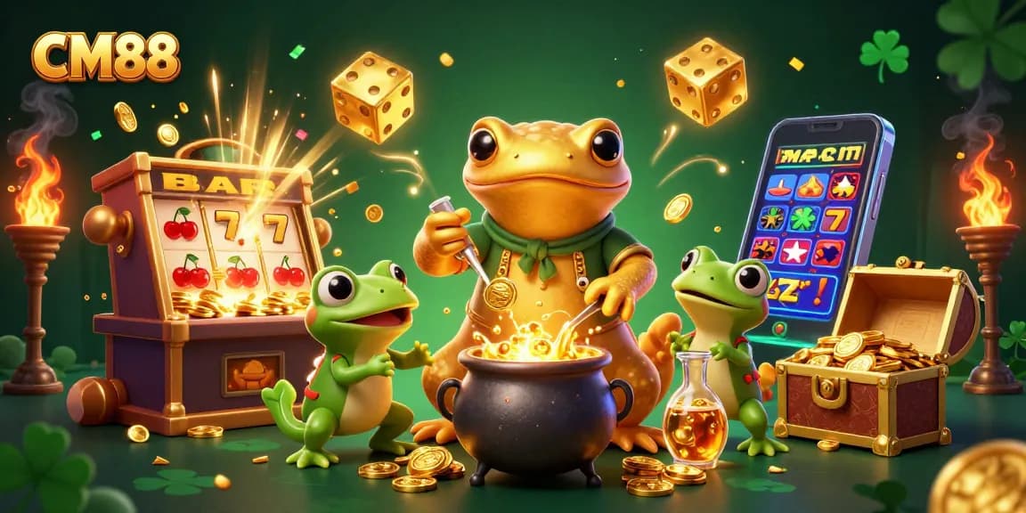 Win big at CM88 with dynamic gaming elements and magical gold transformations.