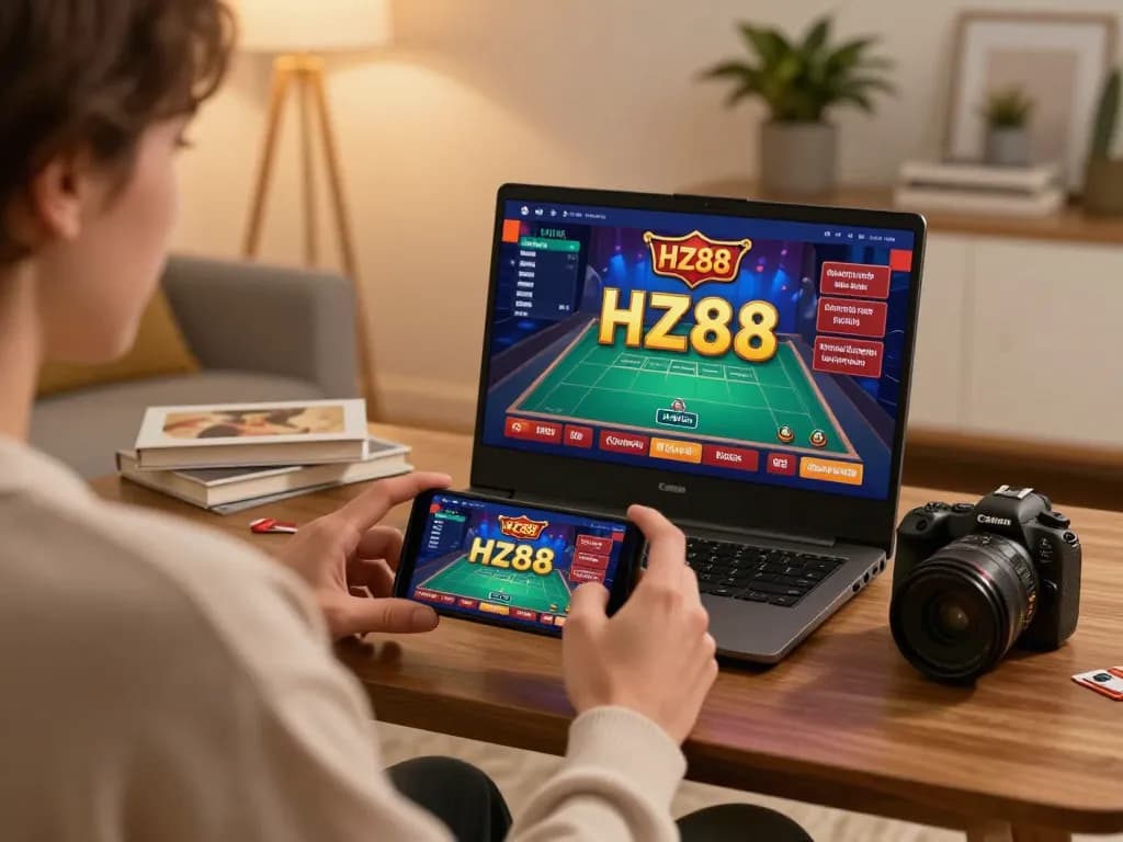 Experience dynamic gameplay at HZ88 mobile casino with engaging live dealer action.