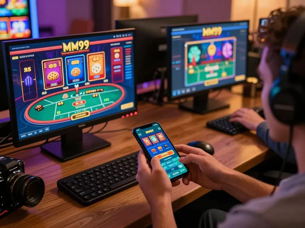 Experience the thrill of MM99 with engaging online casino gameplay on mobile devices.