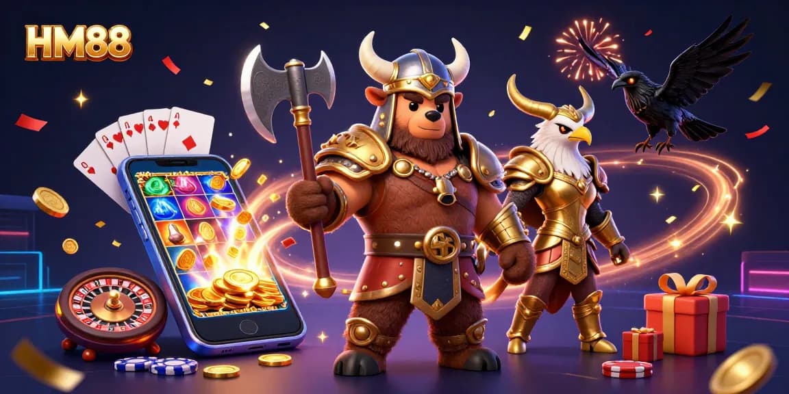 Experience thrilling gaming at HM88 with immersive visuals and a vibrant online casino atmosphere.