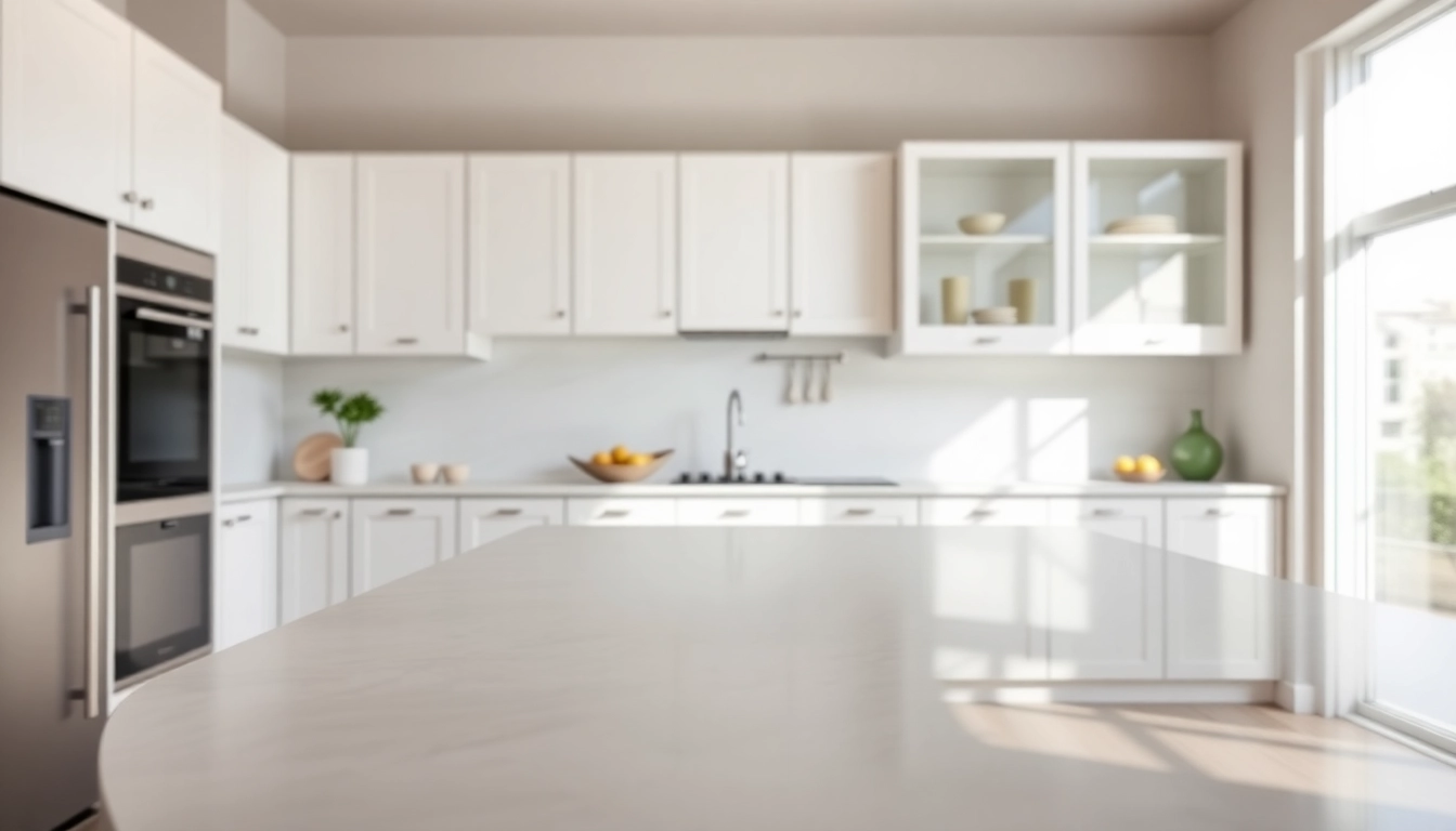 Beautiful kitchen showcasing Cabinet Refacing Saint Petersburg FL with modern cabinetry and natural lighting.