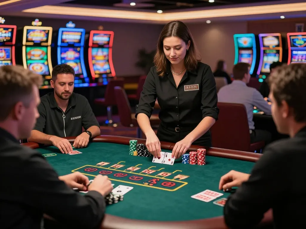 Toto8 link alternatif provides an exciting live blackjack experience with players immersed in high-stakes action