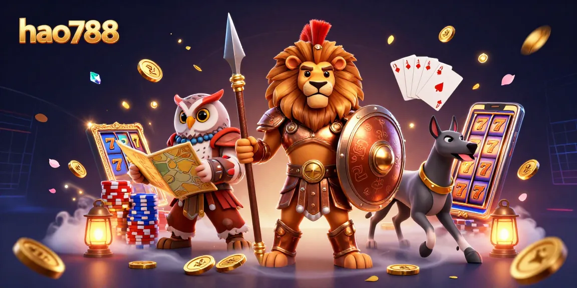 Menangkan jackpot di HAO788 dengan grafis slot yang luar biasa dan karakter unik dalam satu gambar yang menarik.