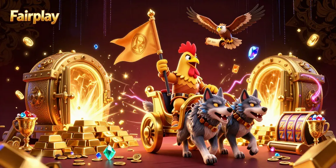 Experience the excitement of Fairplay casino with treasure-filled slots and a dynamic gaming scene