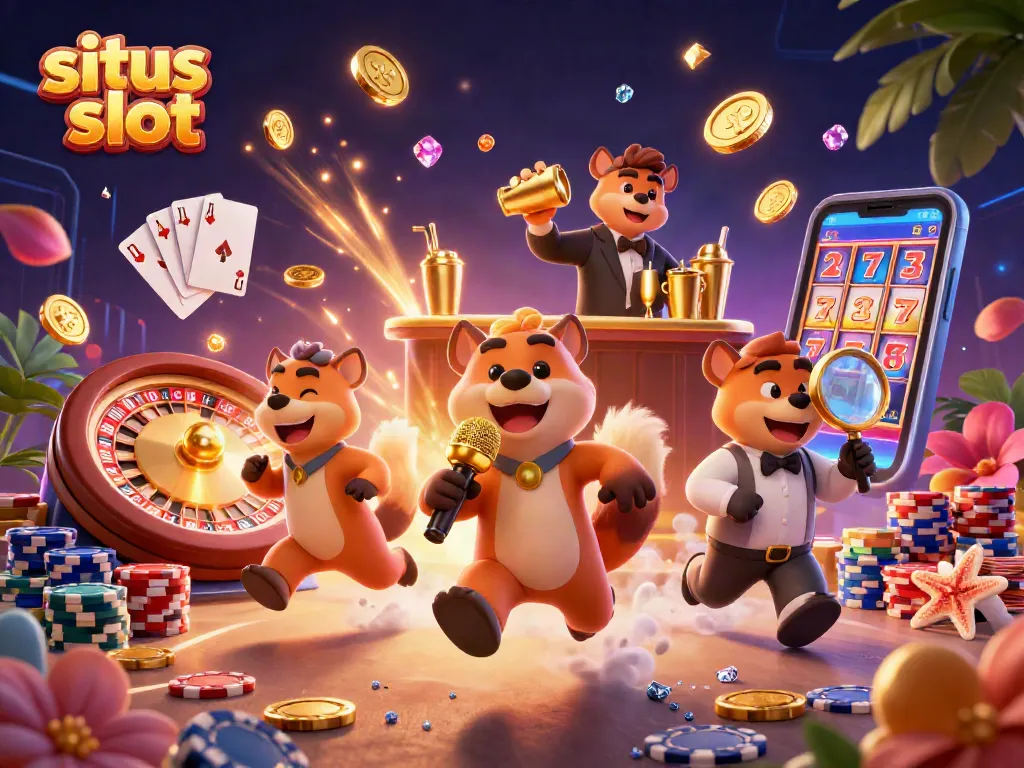 Nikmati serunya bermain situs slot dengan karakter kartun di dunia kasino penuh warna.