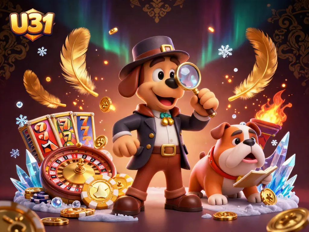 Engage in thrilling gaming action with U31's casino adventure, featuring vibrant characters and rich visuals.