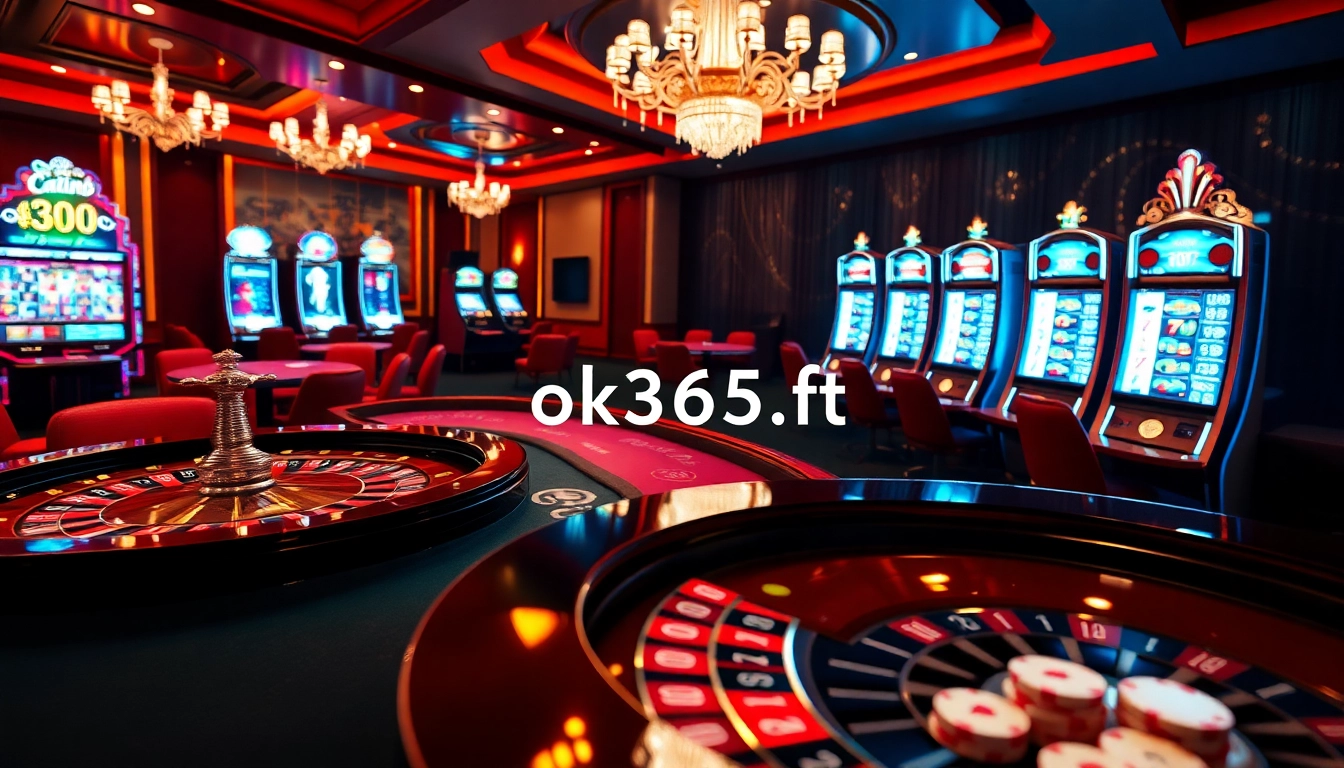 Experience the thrill at the casino with exciting games at https://ok365t.fit/, featuring roulette and poker.