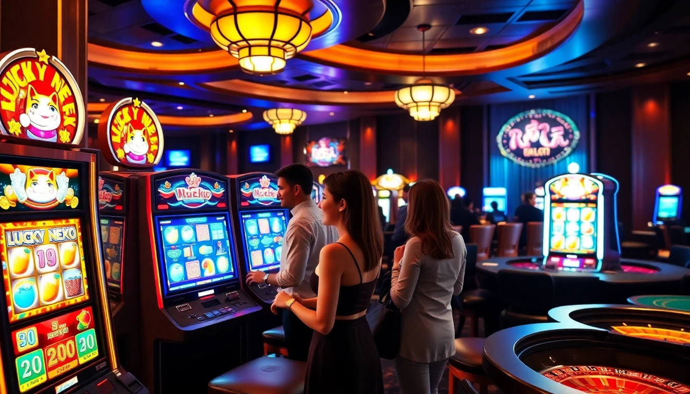 Engage with the slot demo Lucky Neko and enjoy vibrant gameplay at the casino.