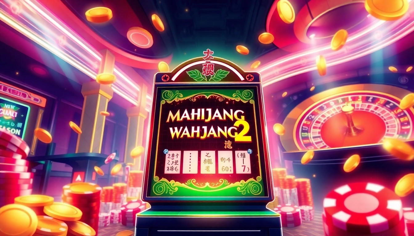 Experience the thrill of winning at slot mahjong ways 2 with vibrant casino visuals and gameplay excitement.
