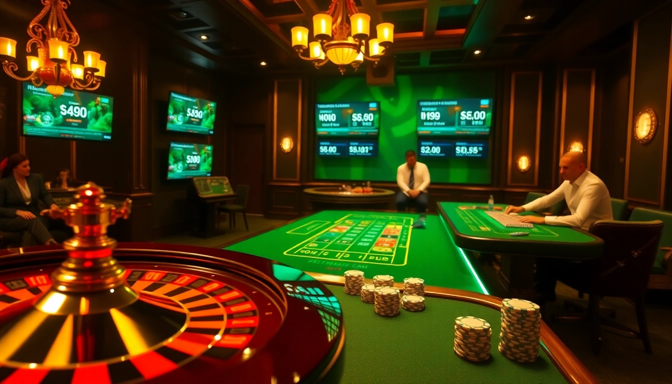 Experience the excitement of kèo nhà cái 5 at a luxurious casino table with professional dealers.