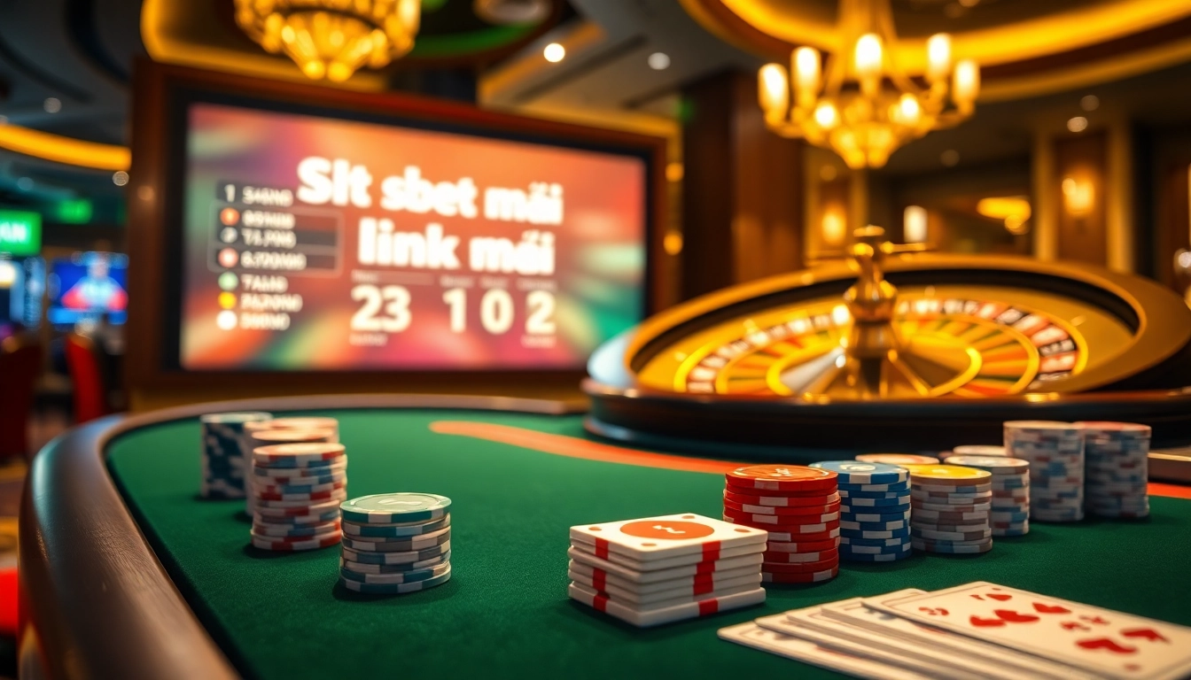 Experience the thrill of winning with the shbet link mới at a luxurious casino.